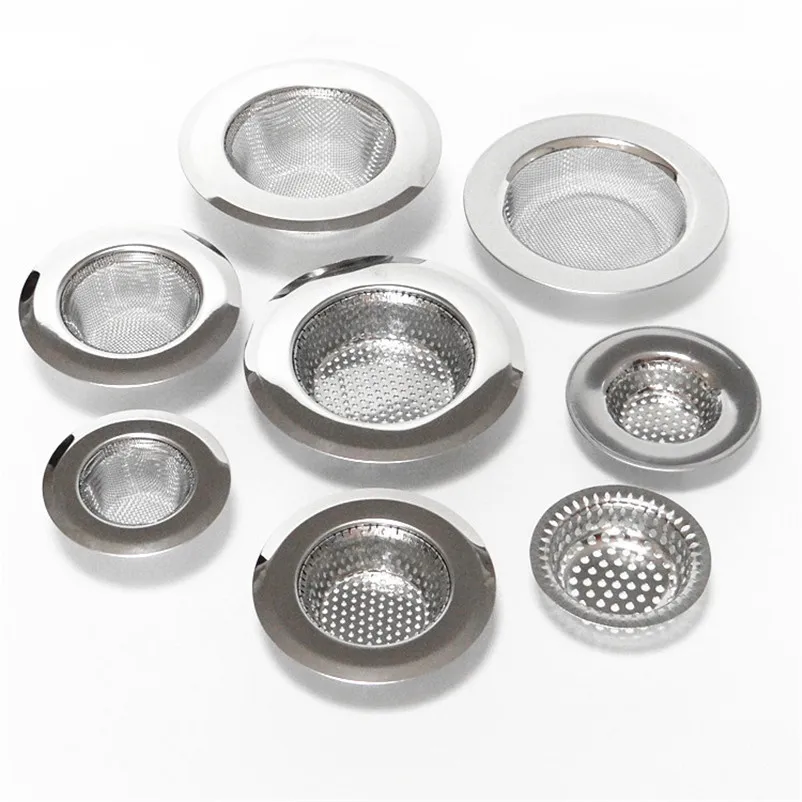 XMT-NAMŲ nerūdijančio plieno kanalizacijos filtras kriaukle sietai vonios nutekėjimo angos virtuvės kriauklė filtrai akių kriaukle kiaurasamtis 1pc