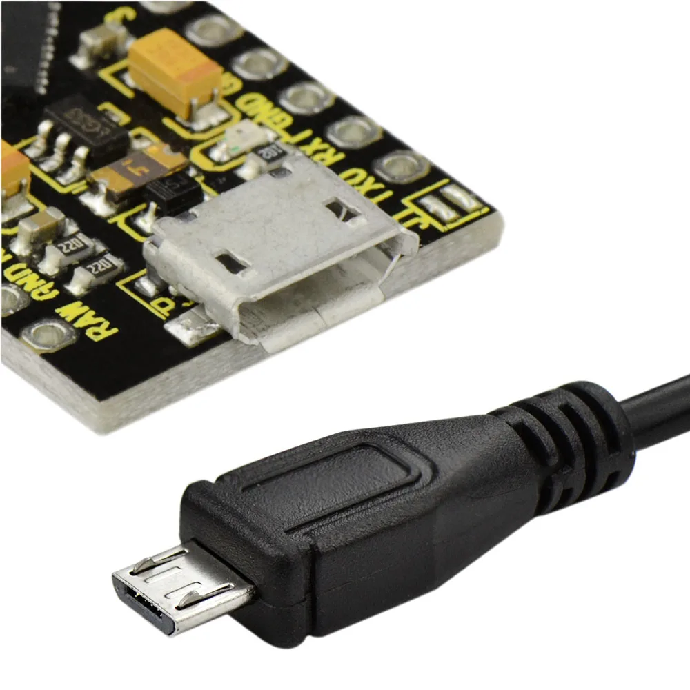 Keyestudio PRO MIKRO ATmega32U4 3.3 V/16MHz Vystymo Lenta su 2 eilės pin header Už Arduino Leonardo