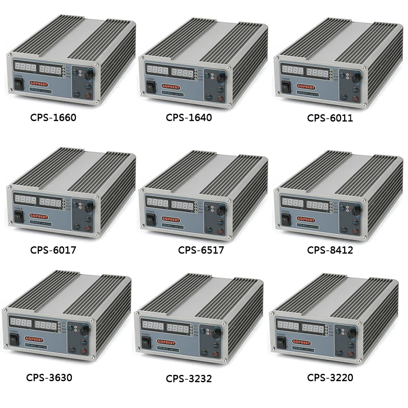 Reguliuojamas DC Maitinimo PFC kompaktinis Skaitmeninis OVP/OCP/OTP Perjungimo Laboratorinis Maitinimo šaltinis 16V 60V 60A 32V 20A 32A 84V 11A 17A