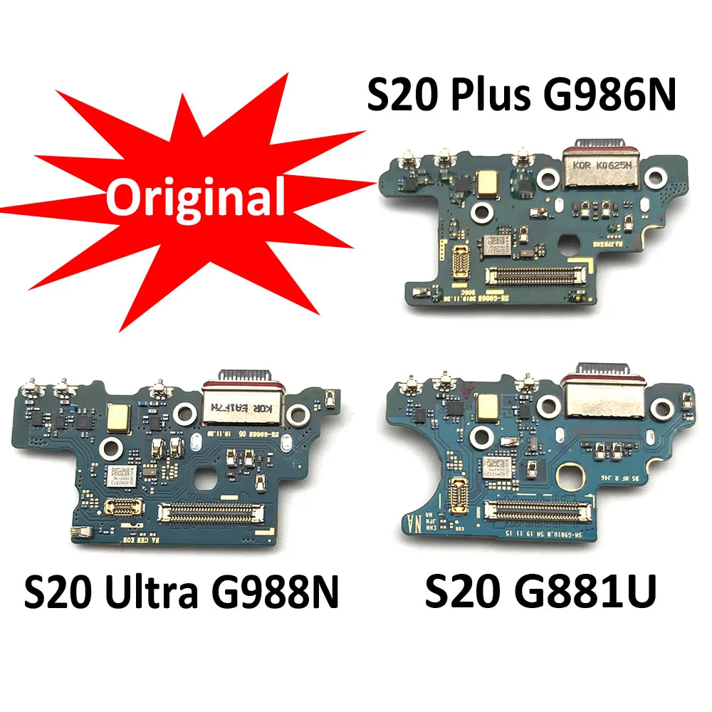 Originalus USB Įkroviklis Įkrovimo Dokas Port Jungtis, Flex Kabelis Samsung Galaxy s20 / S20 Plius /S20 Ultra / A20 A205U