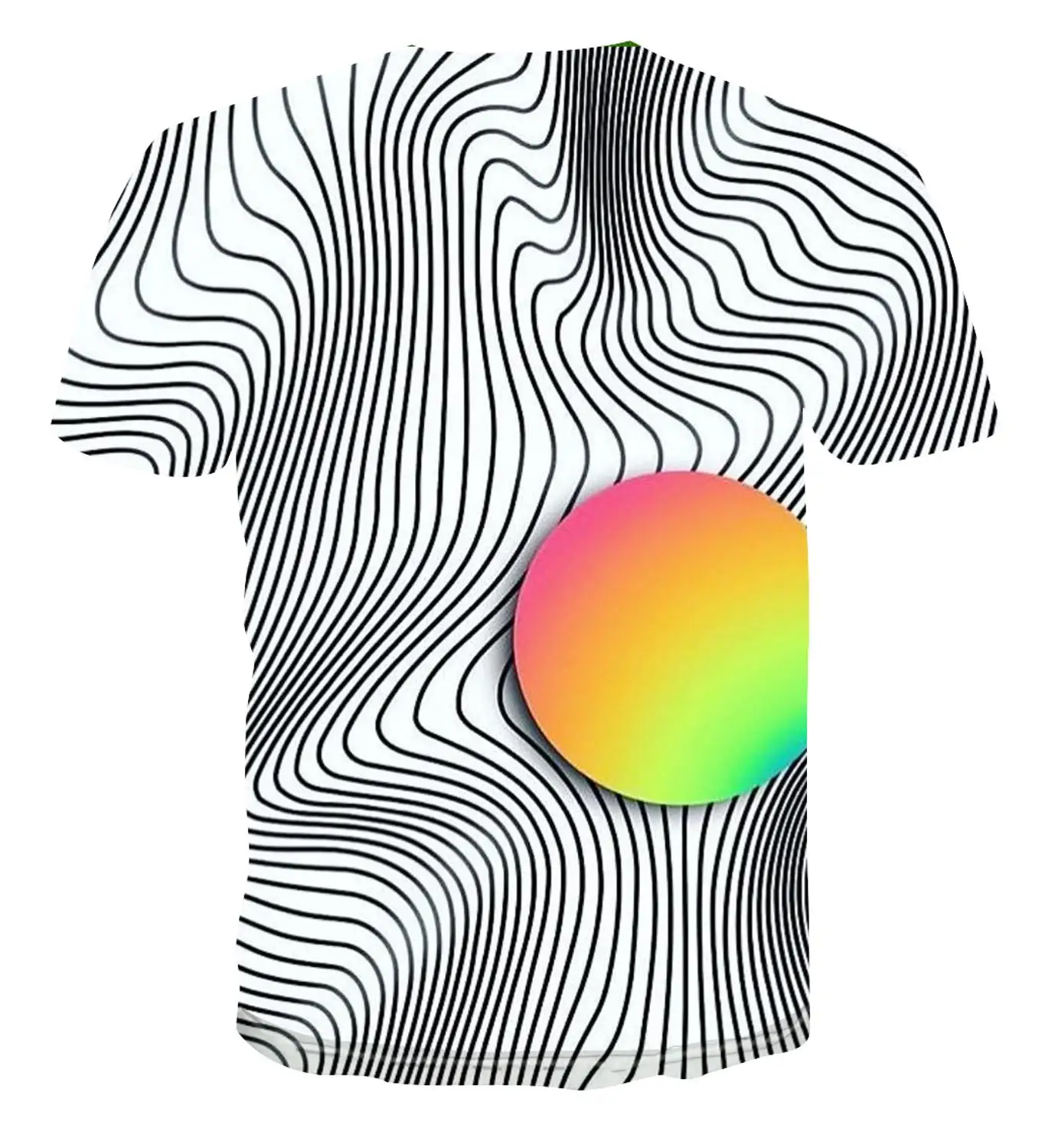 2020 naujas 3D vyrų kūrybos marškinėliai atsitiktinis vasaros trumpomis rankovėmis apvalios kaklo marškinėliai street style s-6xl