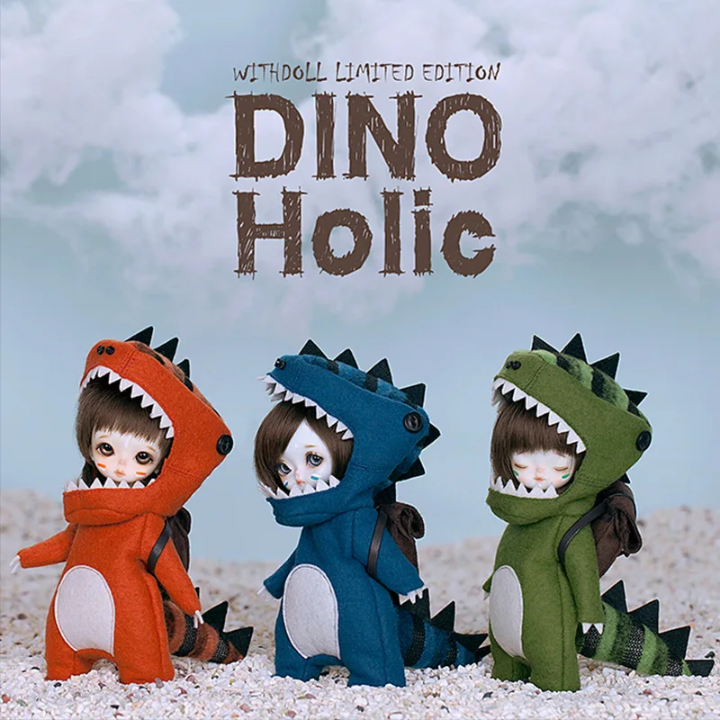 OUENEIFS Dino Holic Azure Withdoll BJD SD Lėlės 1/8 Kūno Modelis Kūdikių Mergaitės Berniukai Lėlės Aukštos Kokybės Žaislų Parduotuvė Dervos Duomenys
