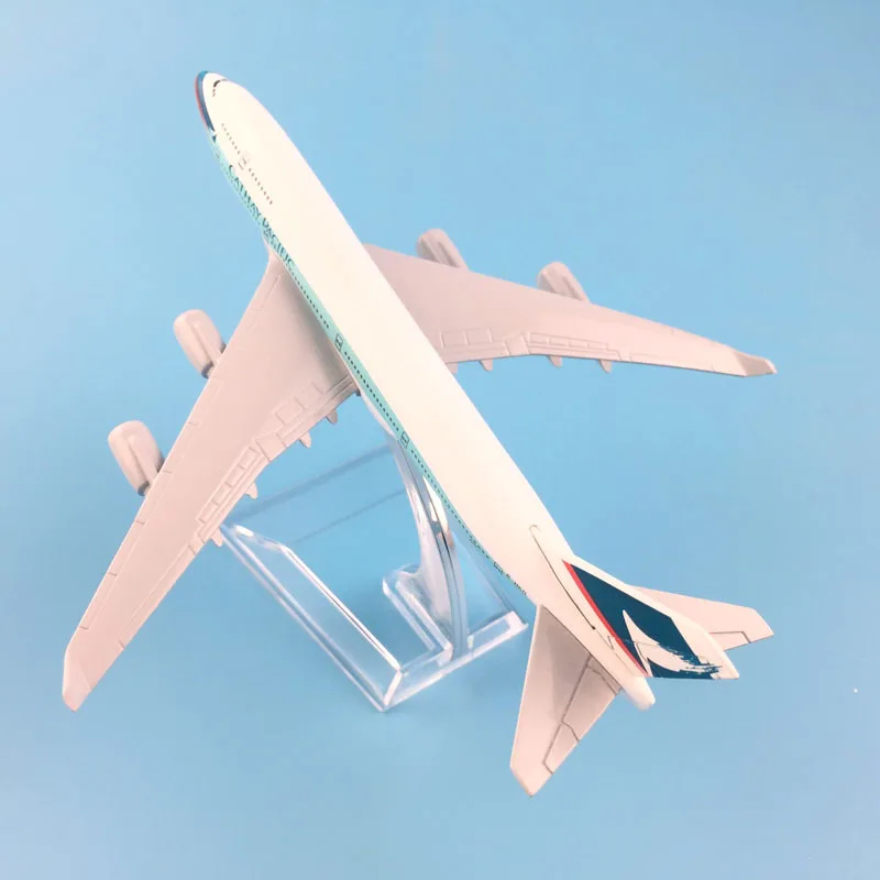 Plokštumos Orlaivio Modelis Diecast Metal Modelio Lėktuvo Modelis Plane16cm 1:400 Cathay Pacific B747 Lėktuvo Žaislas Nemokamas Pristatymas