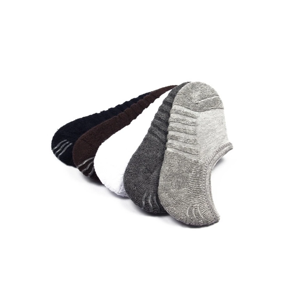 Vyriški rankšluostį apačioje medvilnės mažai padėti seklių burną kojinės pavasario vasaros vientisos spalvos kieto silikono juostelės nematomas valtis kojinės