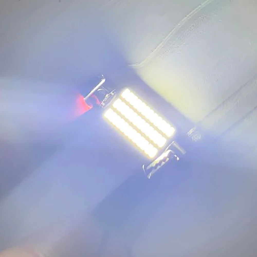 10 VNT. LED Girlianda Dome 12V 31mm 36mm 39mm 41mm c5w Šalta Balta Skaityti Licencijos Plokštės Lempos, led Lemputės, Pieniškas Dangtis, Lemputės