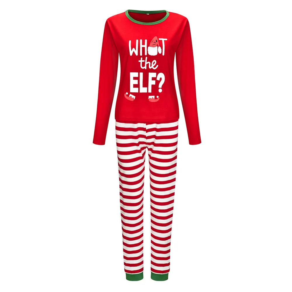 Šeimos Kalėdų Pižama Mados Suaugusiųjų Vaikų Pižamos 2020 Kalėdos Šeimos Atitikimo Sleepwear Ką Elf Šeimos Naktiniai Drabužiai