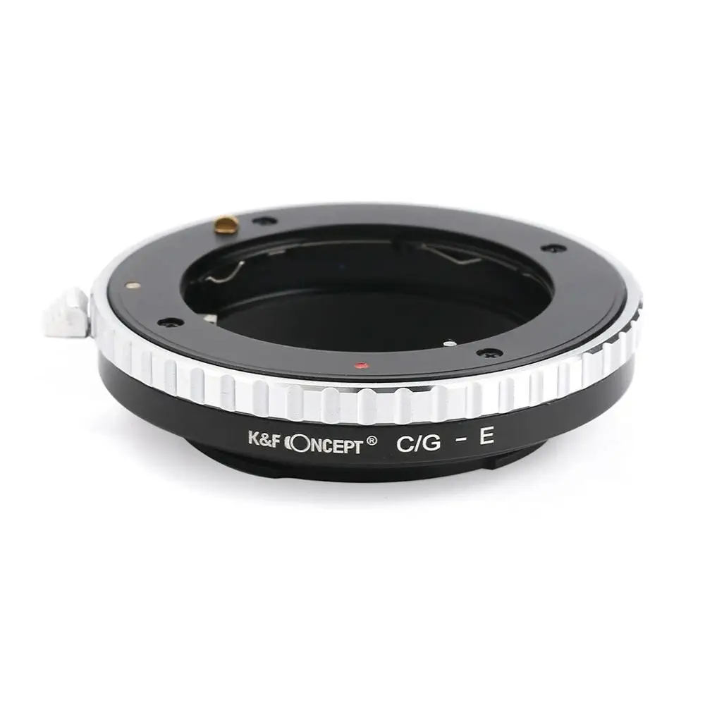 K&F Sąvoka Objektyvo tvirtinimo Adapteris Contax G Objektyvas su E-Mount Fotoaparatas NEX A7R2 A7R3 A7M3 A7M2 A9 a5000 a6000 a6500 a6300 a6400