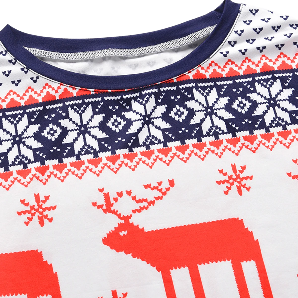 Moterų Kalėdų Džemperis Spausdinti Apvalios Kaklo Long Sleeve T-Shirt Viršų Atostogų Megztinis Megztinis Juokinga Modelis