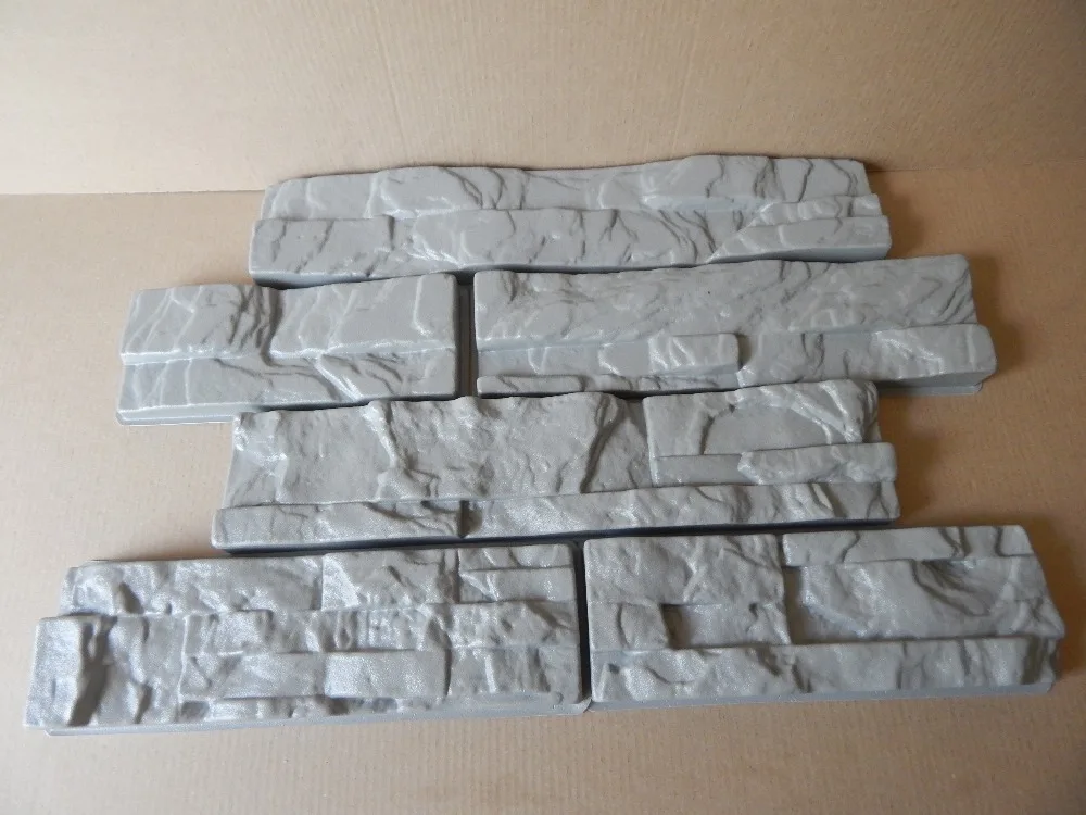 6 GABALUS Plastmasės liejimo formas Betono ir Gipso Sienos Akmens Cemento Plytelės 