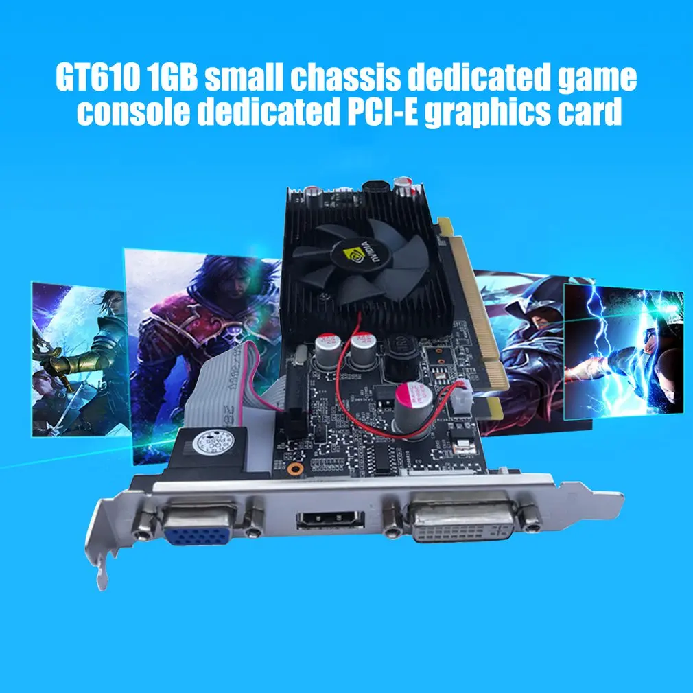 Pny Nvidia Geforce VCGGT610 Xpb 1Gb DDR2 Sdram Pci Express 2.0 Videokaart