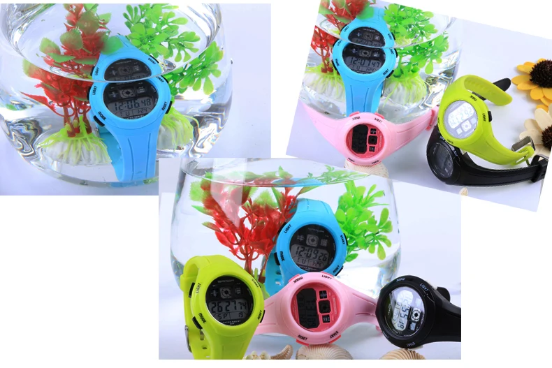 SANDA Prekės Vaikams Laikrodžiai LED Skaitmeninis Daugiafunkcinis Vandeniui Laikrodžius Lauko Sporto Laikrodžiai Vaikams Berniukas Mergaičių #331