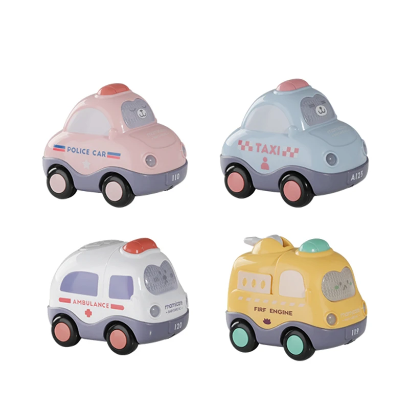 BC Babycare 4 Gabalus Berniukas Automobilių Žaislai Mobiliosios Transporto priemonės Gaisro Sunkvežimių Taksi Inžinerijos Modelis Vaikas Mini Automobilių Berniukas Žaislai Dovana 1-3 Metai