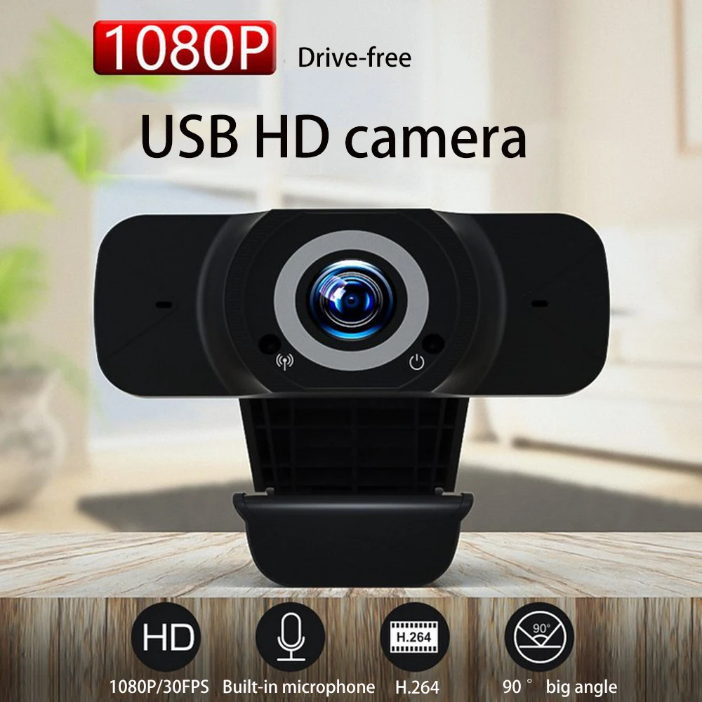 1080P HD Webcam kompiuterių Tinklo, KOMPIUTERIO Kamera, USB Kamera su integruotu Mikrofonu, skirtos Konferencijos Vaizdo įrašas Internete Žinoma Live Mokymo