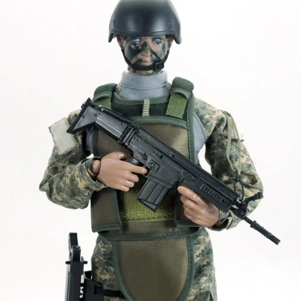 30cm 1:6 Realus Kareivis Karinis Modelis Žaislas Dovana su Slankiosiomis Bendrų Vaikų, Modelis Veiksmų Skaičiai Žaislas - Sužeistas Karys