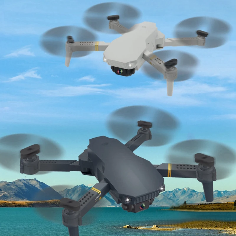 Drone 4K su WIFI FPV HD Plataus Kampo Kamera Quadcopter Optinio Srauto Rc Dron Gestų Kontrolės Sulankstomas Aukščio Laikyti Patvarus Drone