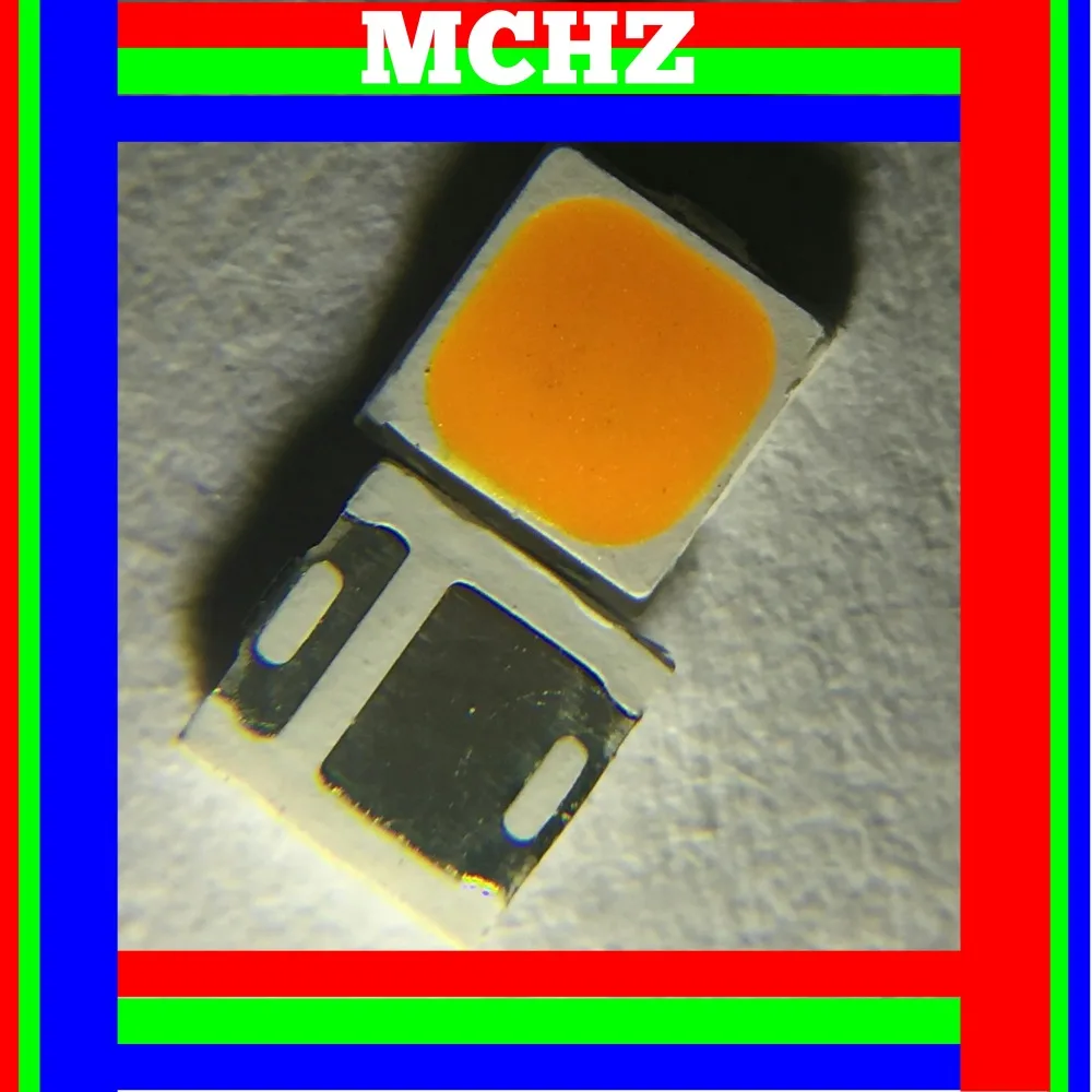 100VNT/Daug 1W High Power LED diodų šviesos spinduolis, SMD 3030 Chip 3Volt 350MA 120LM raudona mėlyna žalia balta yeloww
