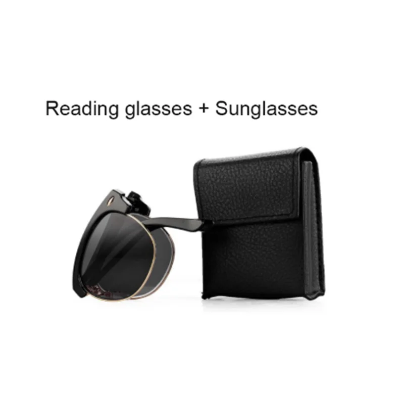 Nauji akiniai skaitymui lankstymo poliarizuoti akiniai skaitymui multi-purpose skaitymo akiniai nuo saulės vyrams ir moterims skaitymo dioptrijomis 1.0-4.0