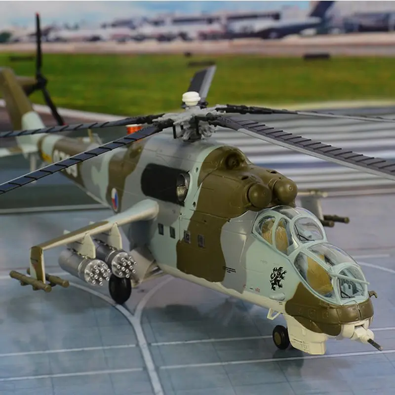 Iš anksto pastatytas 1:72 Mi-24 sraigtasparniai Galina hobis, kolekcines, apdailos plastikinių orlaivio modelis
