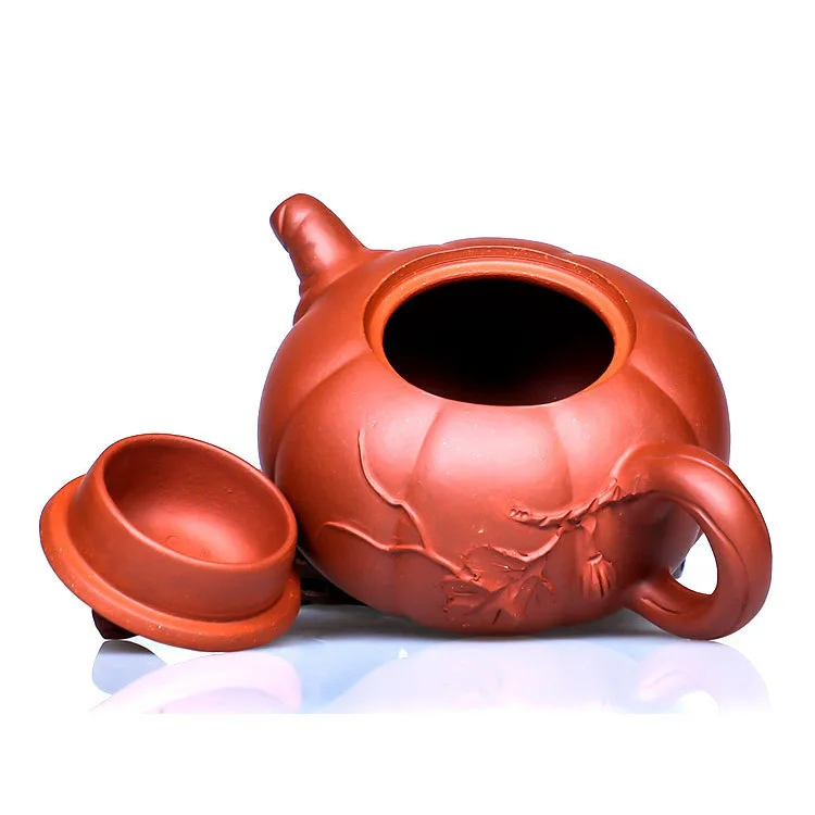 Kokybės vadovas undressed rūdos raudonasis dumblas, moliūgų puodą rekomenduojama arbatinukas kung fu arbatos rinkinys dovanų mišrios partijos specialus pasiūlymas
