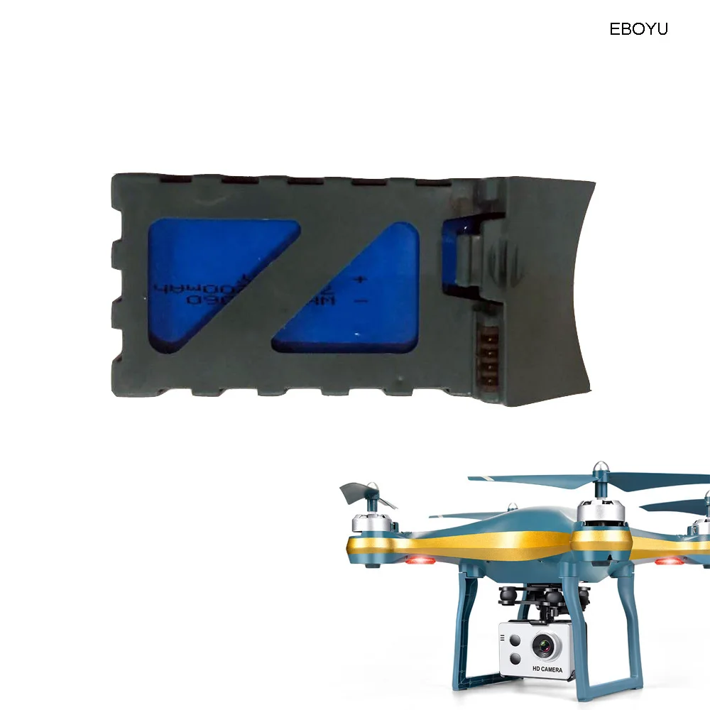 EBOYU 7.4 V, 1800mAh Lipo Baterija XKY K10 GPS Drone WiFi FPV Drone Bateriją