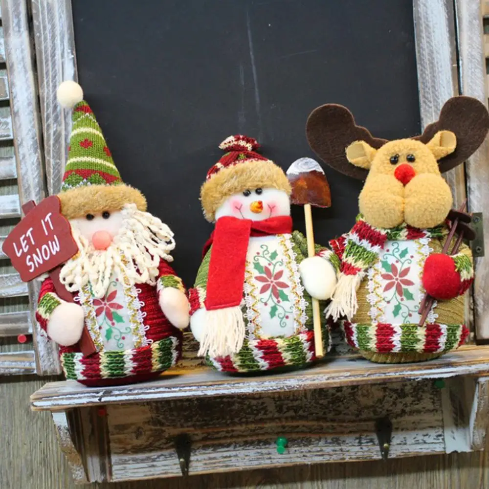 Kalėdinė Dekoracija Stalo Santa Claus Formos Ornamentu Padėkos Dieną Vestuvių Dekoravimo, Žiemos Ornamentu Kalėdų Medžio Dovana