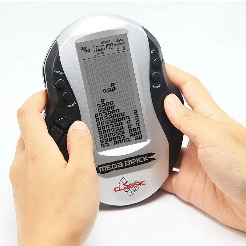 Retro Classic Tetris Kišeniniais Žaidimų Žaidėjai Vaikystės Elektroninių Žaidimų, Žaislų, LED Žaidimų Konsolę su integruota 26 žaidimai