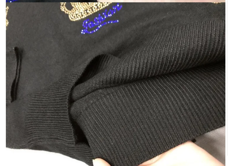 Žiemos Moterų megztinis Diamond megztinis mados Rudens plius dydis megztiniai O-kaklo trikotažas megztas megztinis moteriška slim atsitiktinis viršų