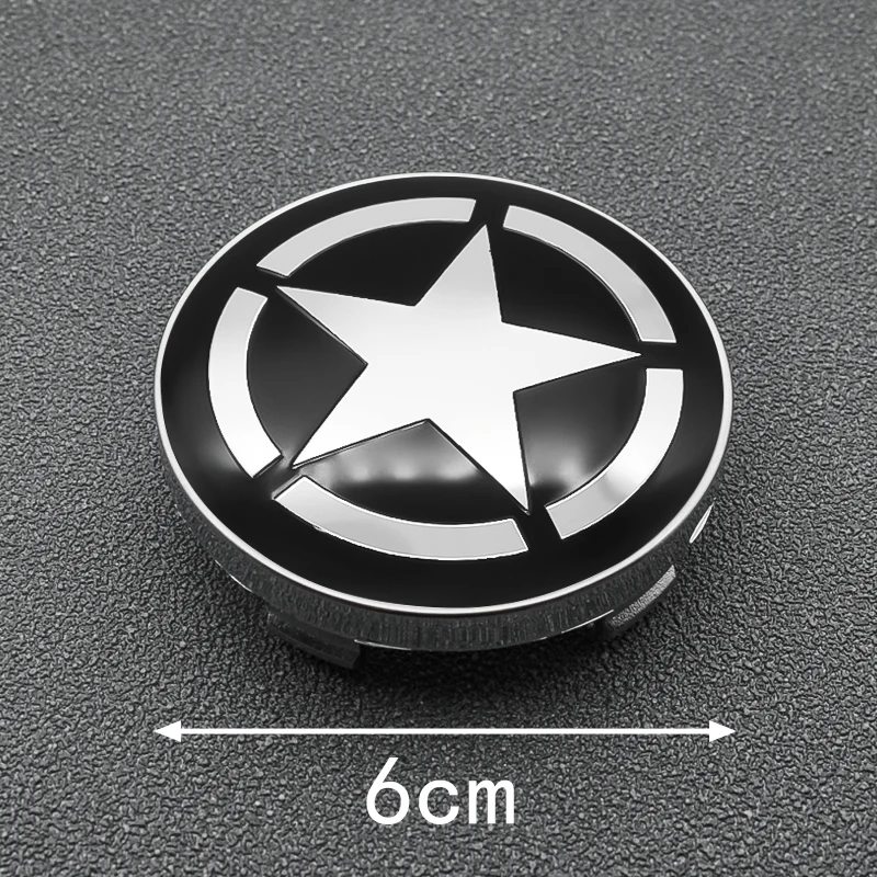 4pc 60mm Hub Kepurės Ženklelis Emblema Lipdukas Varantys Dulkėms apima BMW AUDI VW FORD HONDA JEEP KIA OPEL Automobilių Optikos Reikmenys
