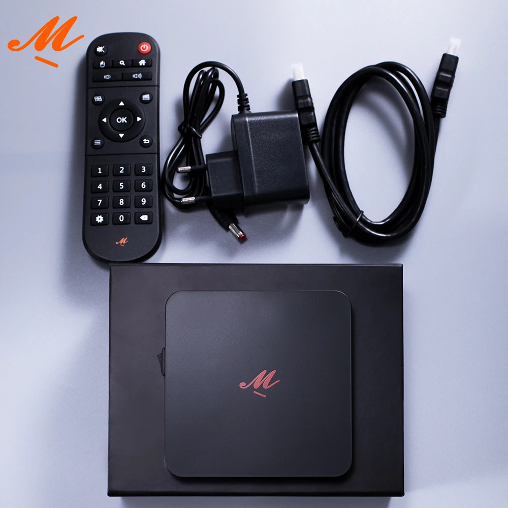 TV box, tik Nemokamai Gyvenimą MFC TV Box 1GB 16GB Amlogic S905X Android 7.1 TV Box 4K Media Player, Smart Set Top Box