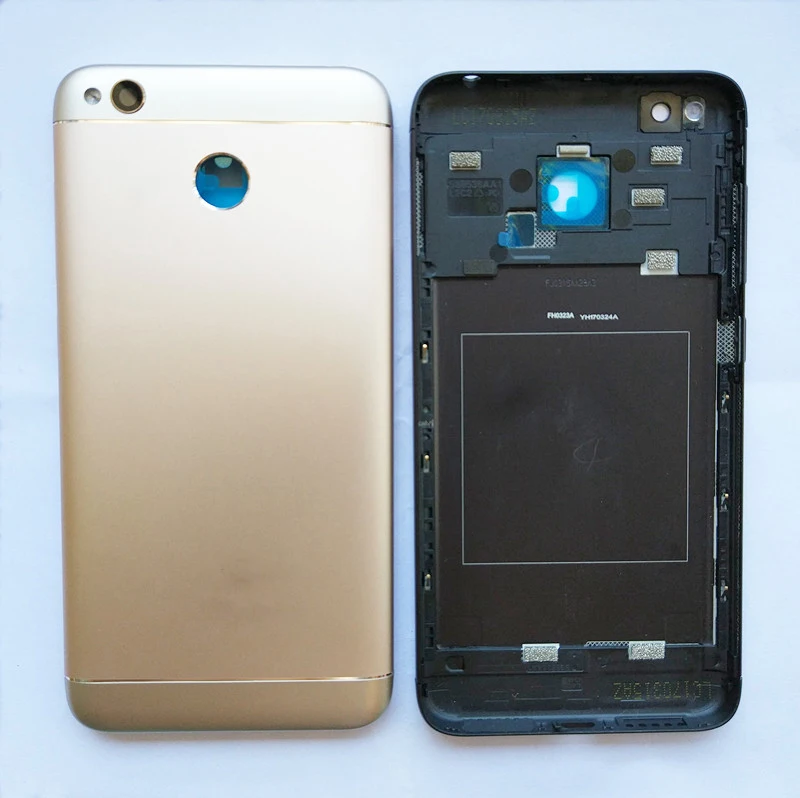 Originalus Korpusas Xiaomi Redmi 4X Metalo Baterija, galinis Dangtelis Mobilųjį Telefoną Už Redmi4X atsarginės Dalys Atveju