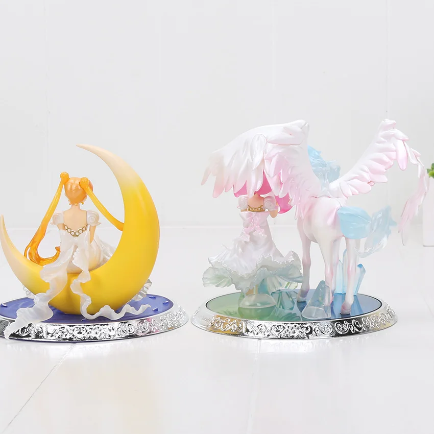 17cm Sailor Moon Pav Usagi Tsukino Princesė Ramybė, PVC Veiksmų Skaičius, Kolekcines, Modelis Žaislas Vaikams, žaislai