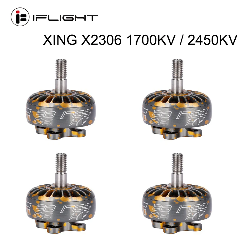 IFlight XING CAMO X2306 2306 1700KV / 2450KV 2-6S Brushless variklio Nazgul 5140 už sraigto FPV Lenktynių Drone