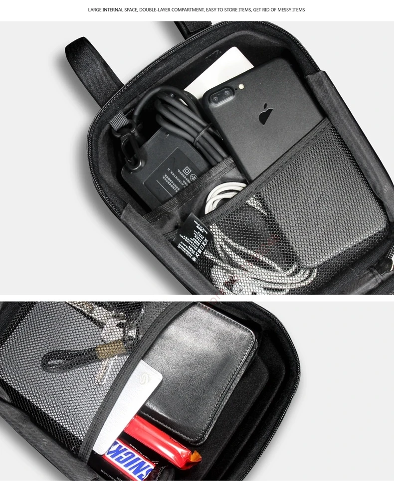 Elektrinis Motoroleris, Priekinis Krepšys Xiaomi Mijia M365 Segway Ninebot ES2 Priedai Galvos Rankena, Krepšys Įkroviklis Įrankių Laikymo Kabo Krepšys