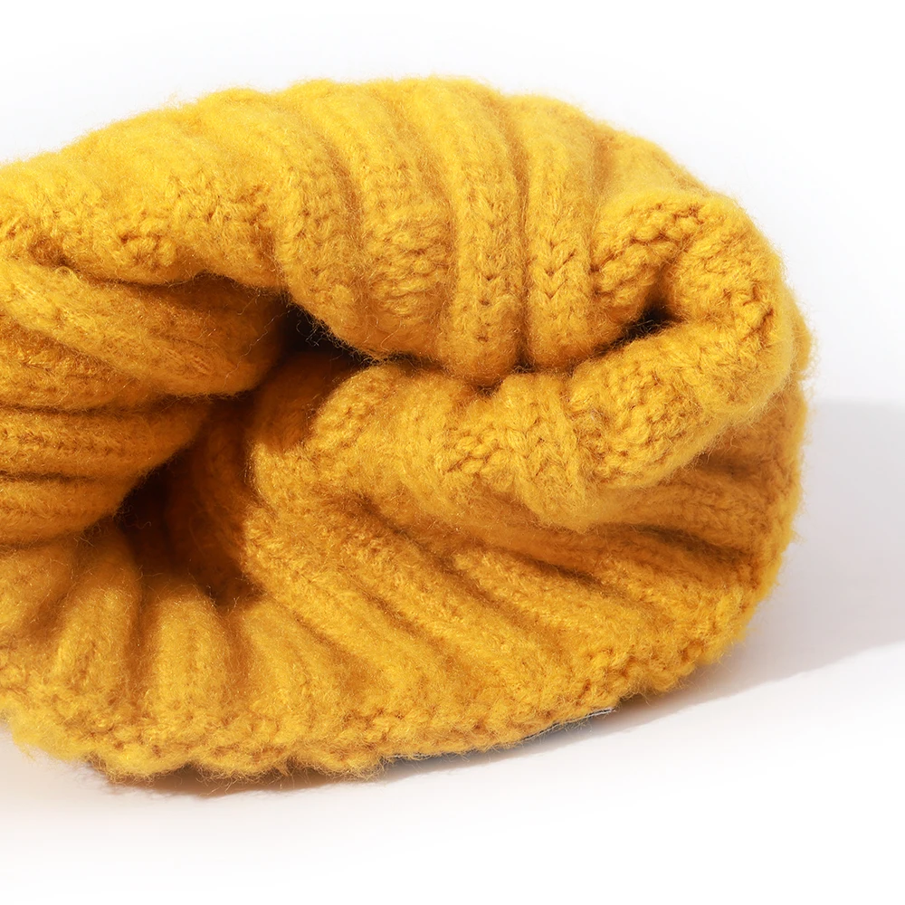 2020 Naujas Žiemos Skrybėlę Moterų Šiltų Kašmyro Megztinių Beanies Mados Soft Cap Prekės Ponios Vilnos Kepuraitė Slouchy Gorras Medvilnės Skrybėlės