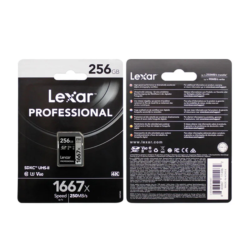 Originalus Lexar 128 GB SD Kortelė 1000x UHS-II U3 SDHC 32 gb, SDXC Atminties Kortelė 16 GB 64GB Carte SD 150MB/s Class10 cartao memoria de