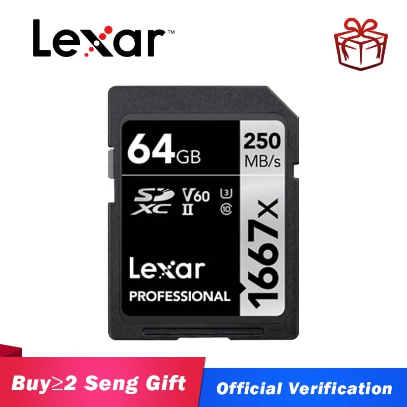 Originalus Lexar 128 GB SD Kortelė 1000x UHS-II U3 SDHC 32 gb, SDXC Atminties Kortelė 16 GB 64GB Carte SD 150MB/s Class10 cartao memoria de