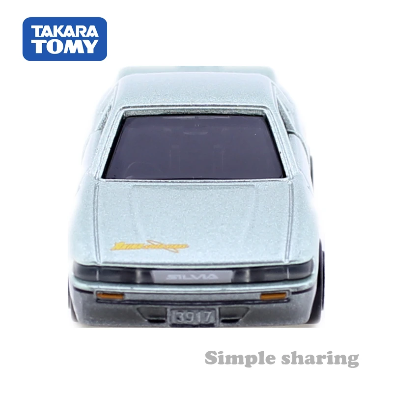 Takara Tomy Svajonė Tomica 170 Pradinė D Iketani tai, Nissan Silvia S13 Automobilių Karšto Pop Vaikams, Žaislai, Variklinių Transporto priemonių Diecast Metal Modelis
