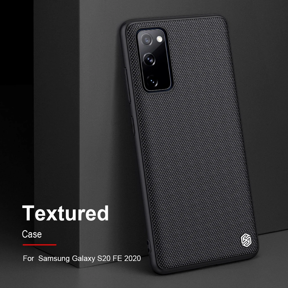 Samsung Galaxy S20 FE 5G atveju NILLKIN Tekstūra Nailono Pluošto Atveju, Patvarus, neslidus, galinis Dangtelis Skirtas Samsung S20 Ventiliatorius Edition