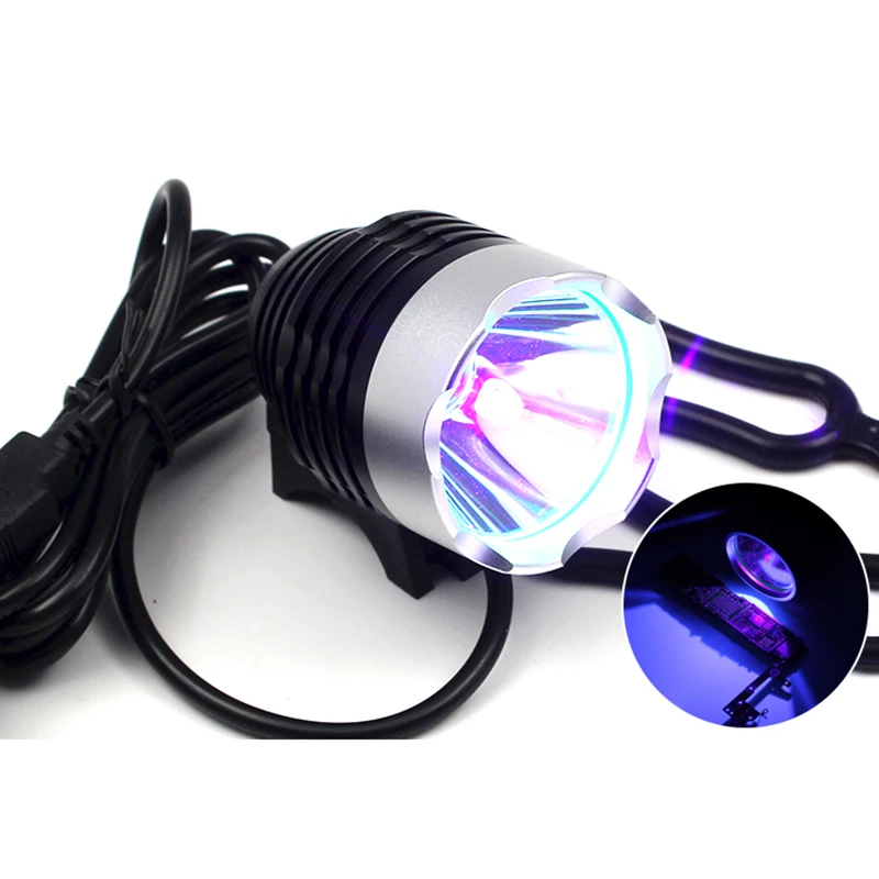 SAYTL Aliuminio Lydinio UV Kietėjimo Klijuojama Žalios Naftos Šildymo Lempa Universalios Plokštės LUSTĄ Priežiūros BGA Violetinis LED