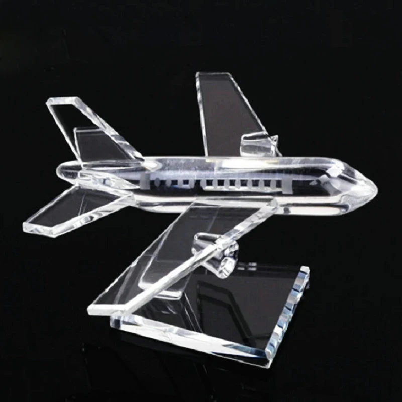 Subtilus Krištolo, Lėktuvo Modelio Mažas Lėktuvas Orlaivių Meno Biuro Apdailos Vaikų Dovanų