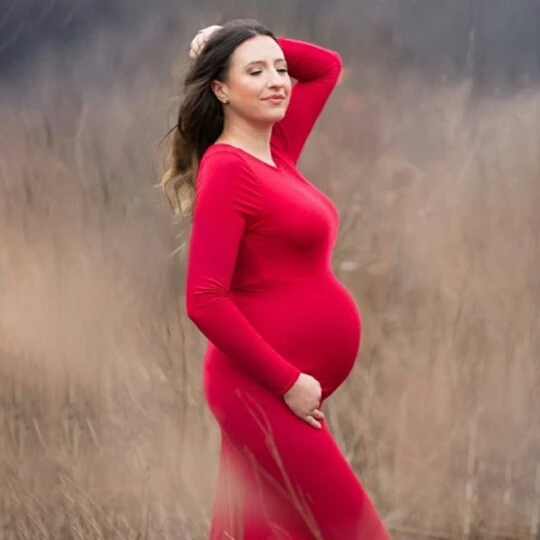 Nauja Motinystės Suknelės Už Nuotrauką Šaudyti Motinystės Fotografija Rekvizitai Nėštumo Suknelė Maxi Motinystės Suknelė Nėščioms, Drabužiai Moterims
