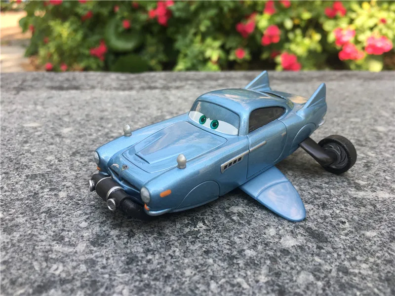 Originalus Disney Pixar Automobilių Finn McMissile su Alsuoklio Deluxe Retųjų Metalų Diecast Žaislas, Automobilių Naujos Laisvas
