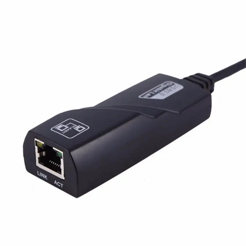 USB Ethernet Adapter USB 3.0 Tinklo Kortelę, RJ45 Lan Windows 10 Xiaomi Mi Box 3 Nintend Jungiklis Ethernet USB Dropshipping