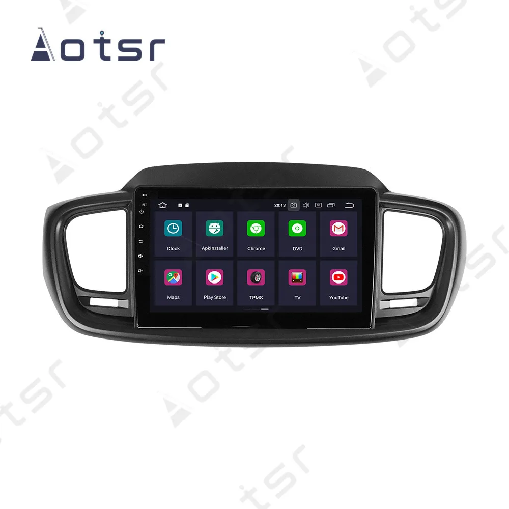 AOTSR Android 9.0 64GB Auto Reikmenys Kia Solanto+ Automobilinis Seklys Navigacijos GPS magnetofonas Stereo Grotuvas Galvos Vienetas