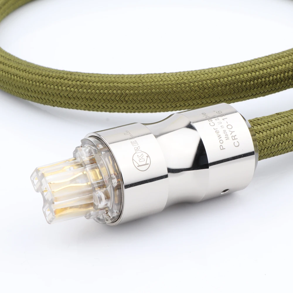 Hi-end 5N OFC Maitinimo Laidą su krell ES Kištukas AC kabelio linijos hifi garso amp kabelis
