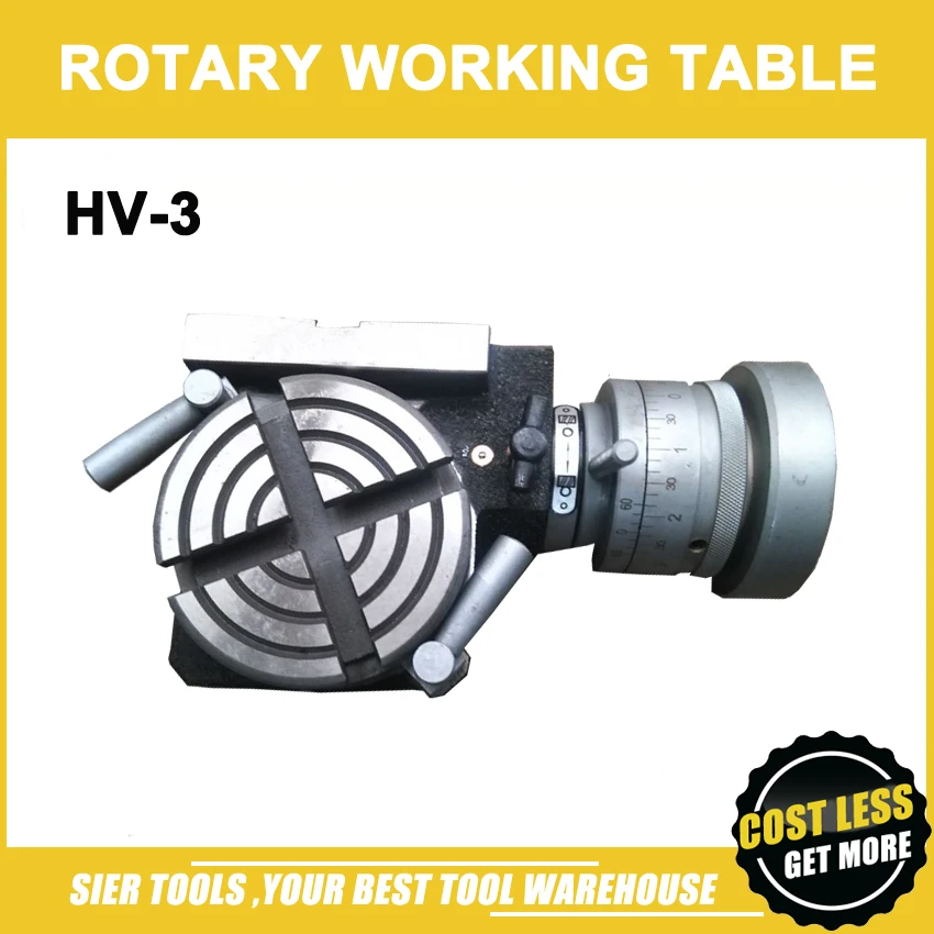 HV-3 Vertikalios ir Horizontalios Rotacinė/75mm Mini darbo stalo frezavimo & gręžimo Mašina