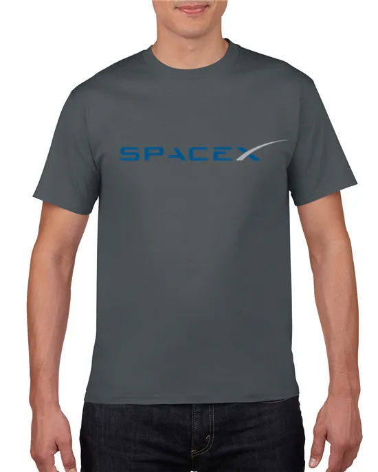 001 Naujovė Užima Žemės SpaceX Starman Marškinėliai Vyras Medvilnės Elon Musk Kosmoso X Marškinėlius Vasaros Camiseta Mens Marškinėlius Nesijaudinkite