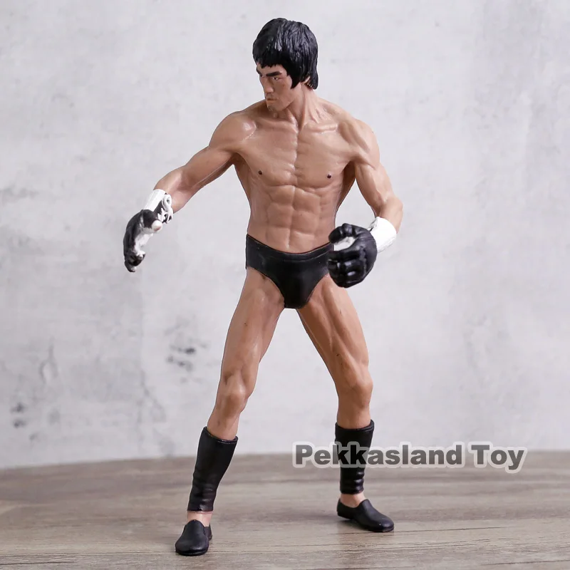 AUDRA Kolekcionuojamų Bruce Lee, 1:12 Kovos Menininkas Serija NR. 2 PVC Veiksmų Skaičius, Kolekcines, Modelis Žaislas