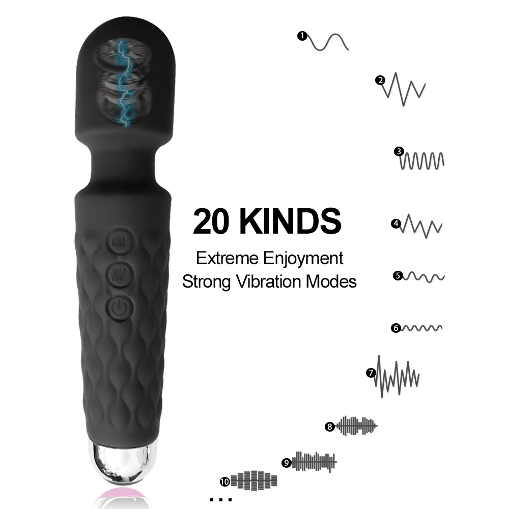 Galingas AV Vibratorius Magic Wand Erotiniai Žaislai USB Įkrovimo Dildo Sekso Žaislai Moterims, Klitorio Stimuliatorius Suaugusiųjų Produktų Parduotuvė