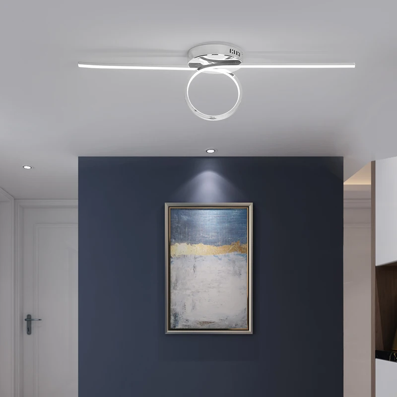 Chromo/Aukso Baigė Modernios LED Sieniniai šviestuvai Apšvietimas, Valgomasis, svetainė, Miegamasis Mados LED Pakabukas Lempos Šviestuvai